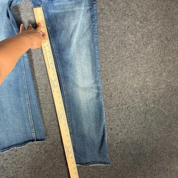 BKE Jake Bootcut Jeans Mens 29S Blue Medium Wash Denim Faded Stretch 29x28 - Picture 8 of 9